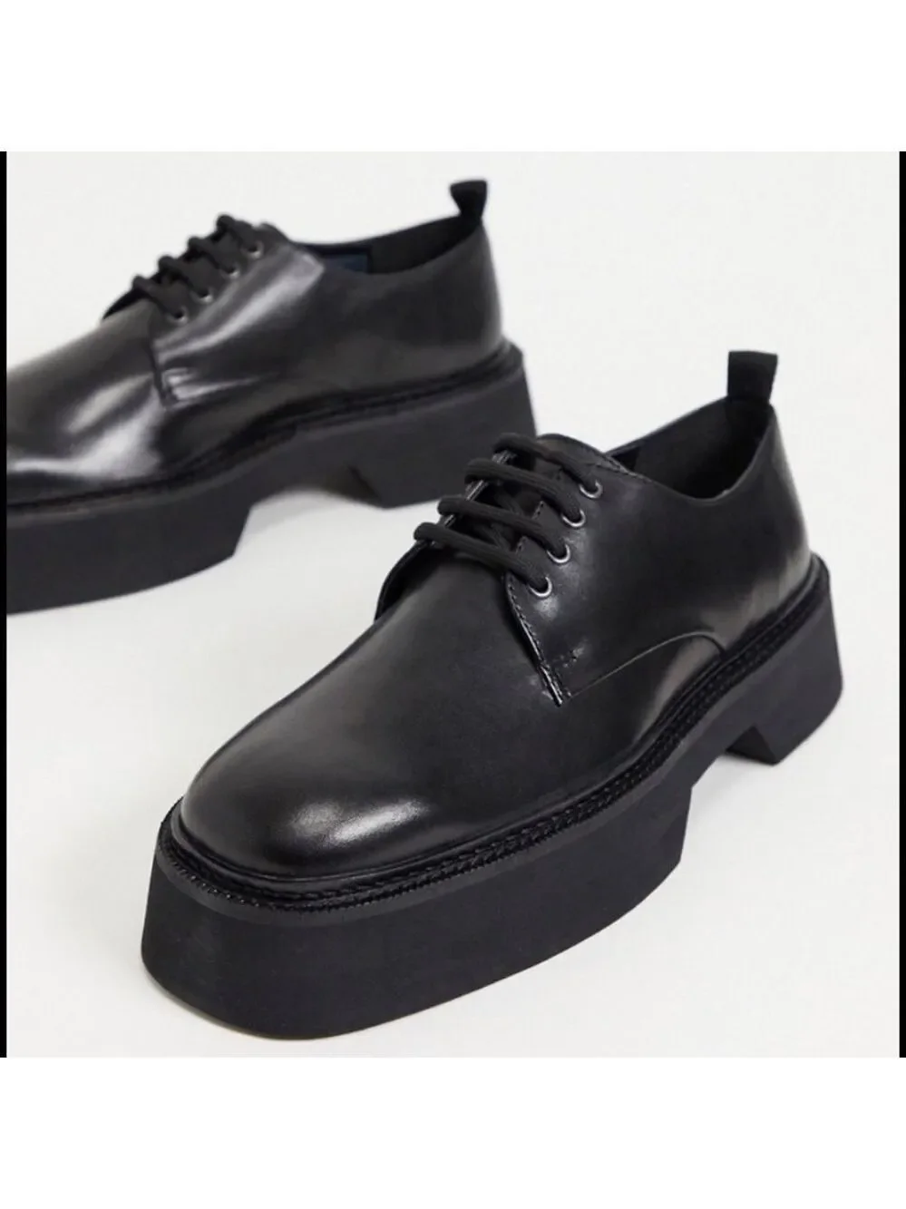 ASOS Black platform Men's Shoes